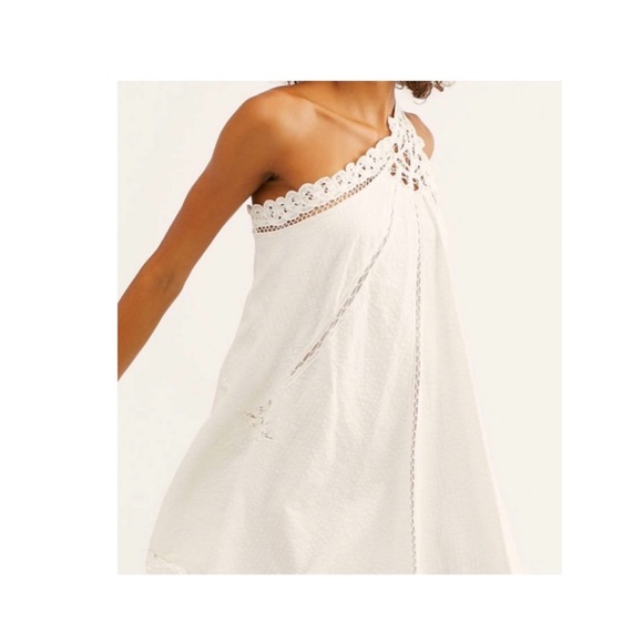 Free People One Shoulder Dress. - Picture 5 of 10